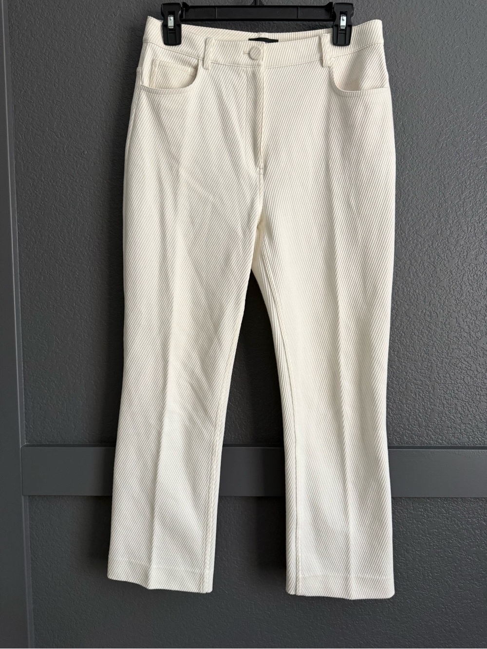 THEORY • women’s straight jean summer knit twill - size 6 cropped